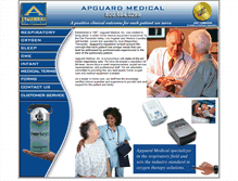 Tablet Screenshot of apguard.com